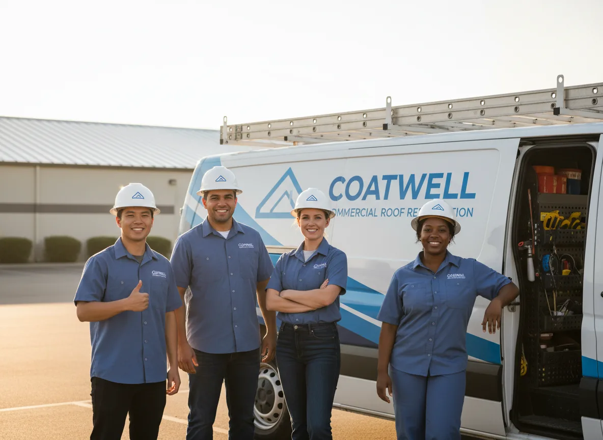 Commercial roof coating company in Campaign, TN